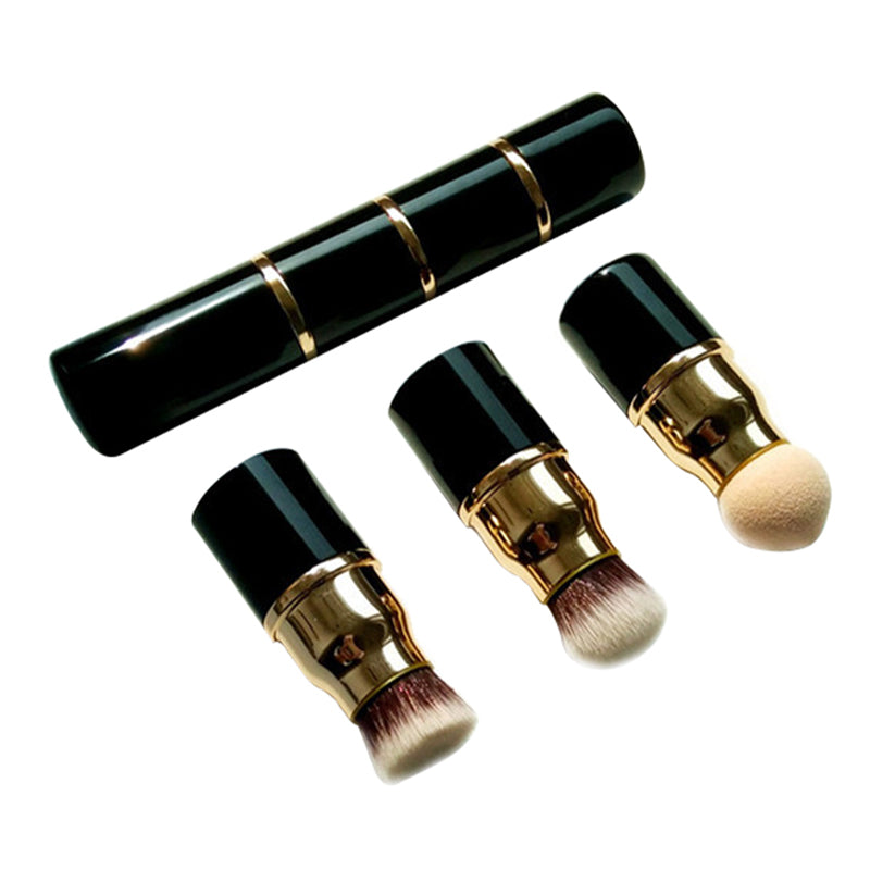 3-in-1 Makeup Brush Foundation Loose Powder Brush Sponge Egg Portable Makeup Tool 3-in-1 Makeup Brush Foundation Loose Powder Brush Sponge Egg Portable Makeup Tool